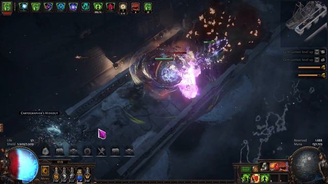 3.20 forbidden Sanctum Detonate Dead Poison CwC Occultist wave 27-30 simulacrum смотреть онлайн
