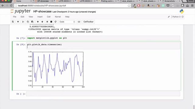 Intro Matplotlib demonstration смотреть онлайн