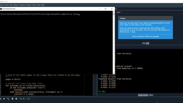 Project2(PageRank), CS50's Introduction to Artificial Intelligence with Python смотреть онлайн