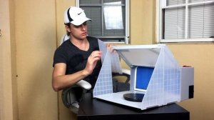 Окрасочный бокс для моделизма (аэрографии). Обзор.  JAS 3703