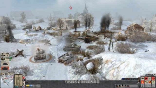 Faces of War - German campaign walkthrough - Mission 8 - Marvie 1/4 [HD] смотреть онлайн