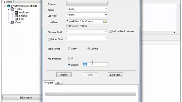 Batch update Access MEMO field data from files смотреть онлайн