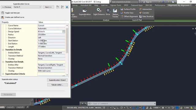 Change Superelevation Value as Per Design Speed | AutoCAD Civil 3D in Urdu and Hindi | PART-94 смотреть онлайн