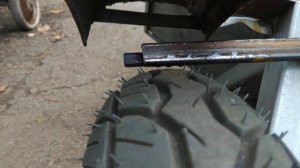 тормоз на адаптер мотоблока