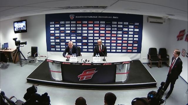 "Авангард" - "Сибирь" 3:2Б. Послематчевая пресс-конференция смотреть онлайн