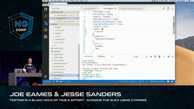 Avoiding The Suck Of Testing Using Cypress.io | Joe Eames & Jesse Sanders смотреть онлайн