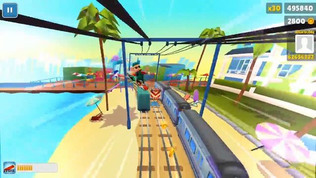 SUBWAY SURFERS: JAMIE and SKULL FIRE ( SPENT 60 K+ COINS ) смотреть онлайн