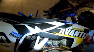 Avantis Enduro 250 2019 - подключение индикации включенной передачи на стоковой приборной панели.