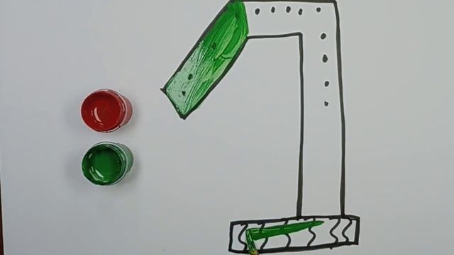 Drawing a picture of one | Нарисуй картинку числа | dessiner un nombre | ارسم صورة للفطر смотреть онлайн