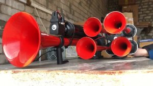 Воздушный сигнал (2в1 с эффектом эхо версия 2)