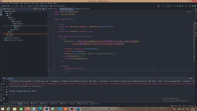 JDBC #2 - Table yaratmaq və Data insert etmək (Statement ilə) смотреть онлайн