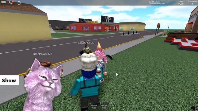 ГОТОВИМ ПИЦЦУ с ЛЕО! РЕСТОРАН ПИЦЦЫ в РОБЛОКС Pizza Factory Tycoon КОШКА ЛАНА смотреть онлайн