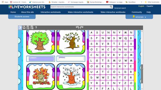 Creare esercizi interattivi su liveworksheet смотреть онлайн