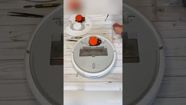 Замена Лидара (лазерного дальномера) робот пылесос xiaomi vacuum cleaner / 1S смотреть онлайн