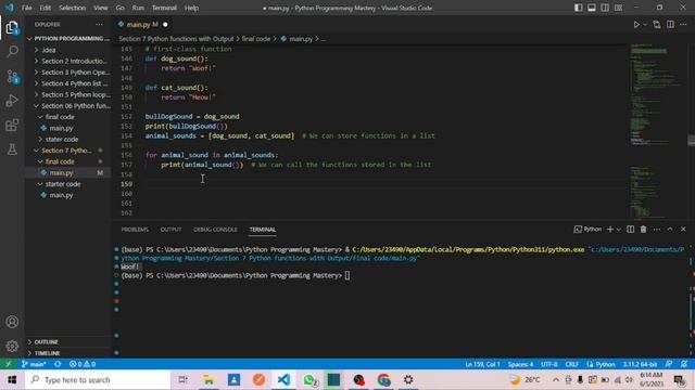 Python Programming: Exploring First Class Functions and Higher-Order Functions смотреть онлайн