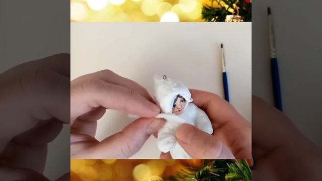 Ватная игрушка 