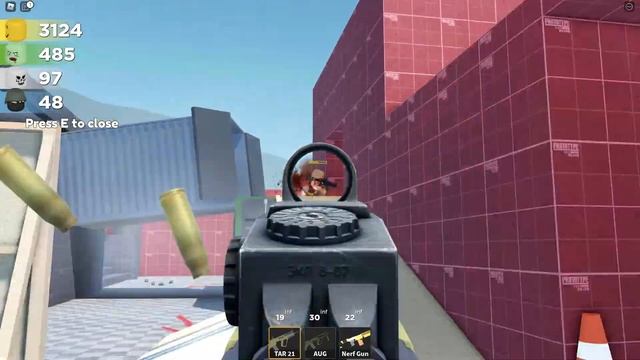 New PVP Mode!! | Gun Testing | ROBLOX смотреть онлайн