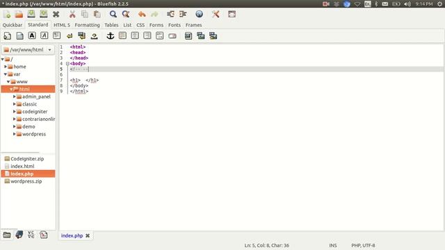 How to add php into html template смотреть онлайн