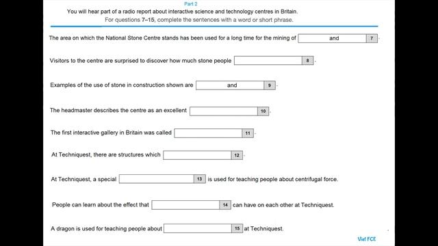 C2 Proficiency (CPE) Listening Test 19 With Answers