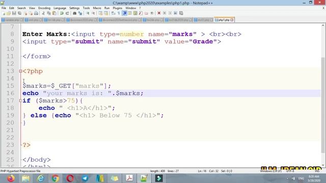A/L ICT Unit 10 - PHP (User Interaction with Website) - Series 4 (learnbyself.com) смотреть онлайн