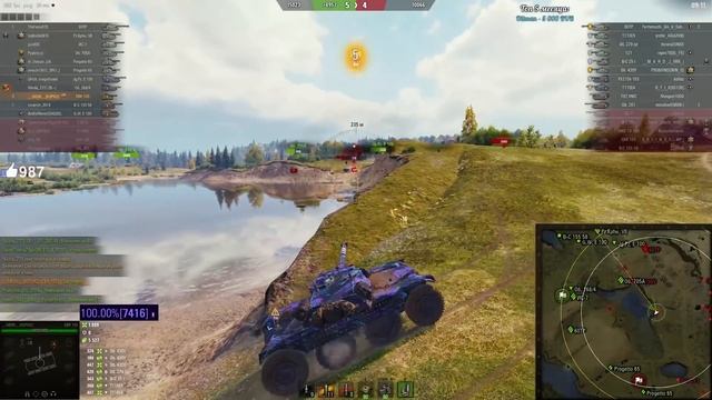 NIDIN ● ЭТО ОЧЕНЬ КРУТО!!! ● РЕКОРДНЫЙ БОЙ ВСЕХ ВРЕМЁН НА EBR 105 смотреть онлайн