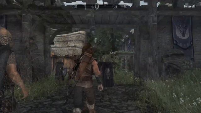 Skyrim heavily modded on Xbox Series X смотреть онлайн