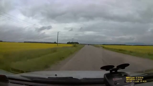 Под Рязанью машина улетела в кювет смотреть онлайн