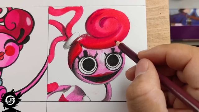 Drawing Monsters Cartoon Vs Realistic [ POPPY PLAYTIME ] смотреть онлайн