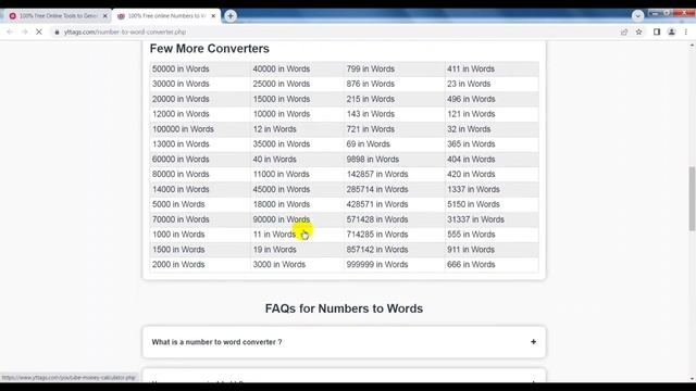 Numbers to Words Converter | Numbers in Words смотреть онлайн