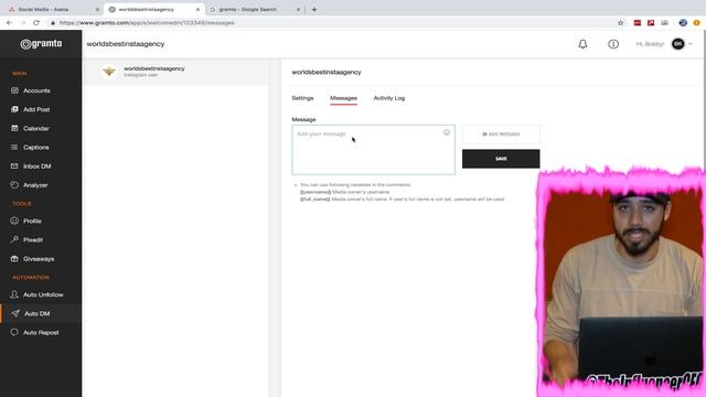 How To Send Automatic Messages On Instagram FOR FREE смотреть онлайн