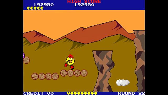 Pac-Land [Arcade] (1984) Bally-Midway смотреть онлайн