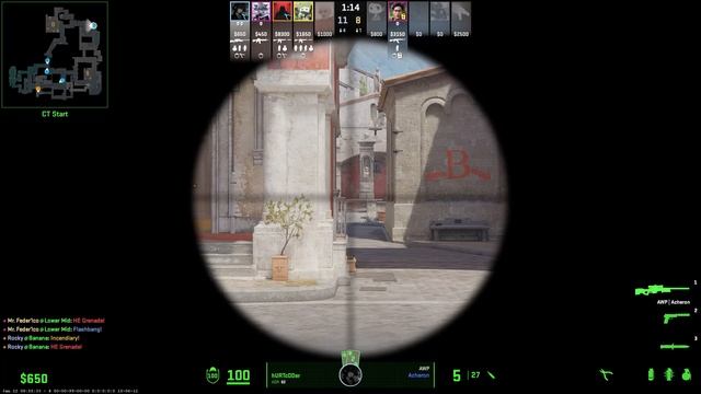 CS2 Preimer | Inferno | AWP 3k Clutch | смотреть онлайн