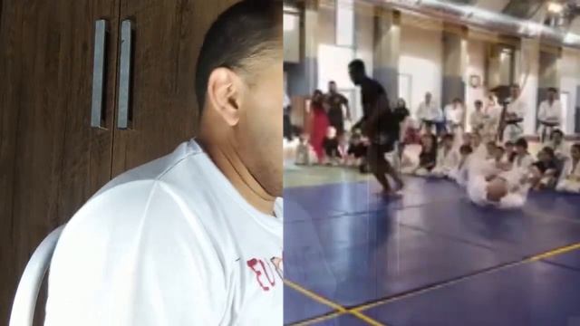 Golpe de capoeira é utilizado pra derrubar no jiu-jitsu de forma rápida e eficiente смотреть онлайн