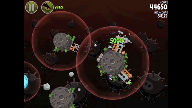 Angry Birds Space Danger Zone Level 1 Walkthrough 3-star Alt Strategy смотреть онлайн