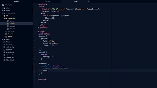 Vue JS #23 Пользовательские события (Custom Events) смотреть онлайн