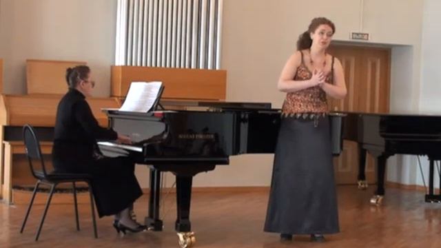 Shakhova Ann sings Sergey Rachmaniniov, op.14 смотреть онлайн