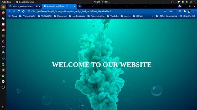 Web Design With Bootstrap 5 | Class - 17 | CSS Animation | Animate CSS смотреть онлайн