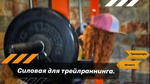 Силовая тренировка в тренажерном зале для трейлраннинга. Протокол на "Максимальную силу".