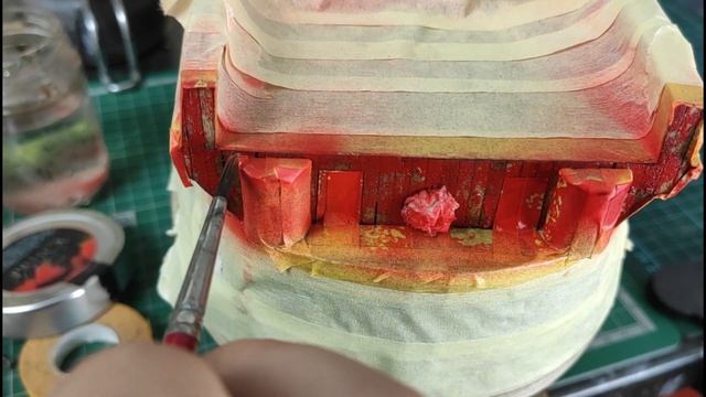 Santisima Trinidad - Part 14 - Paint chipping effects on bowsprit deck смотреть онлайн