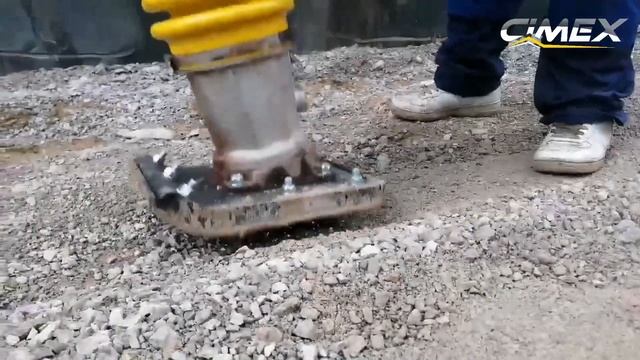 Тест! Бензинова трамбовка, тип пачи крак /Tamping rammer CIMEX TR75 смотреть онлайн