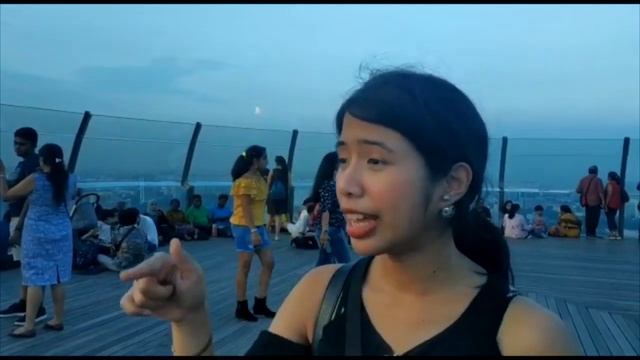 Sand skypark Marina Bay Sands Observation Deck смотреть онлайн