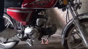 Мопед Альфа зимой Покатаемся но сначало заведём