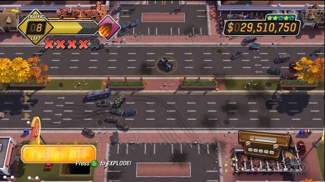 Burnout Crash! Asteroid Gameplay Movie (PS3, Xbox 360) смотреть онлайн