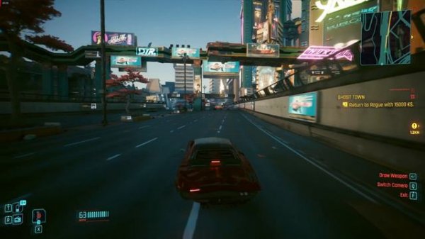 RX 6600 + Ryzen 3 3200G Cyberpunk 2077 AMD Fluid Motion Frame