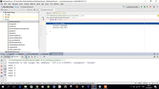 026. Kotlin'de Döngülerde 'continue' ve 'break' Kullanılması смотреть онлайн