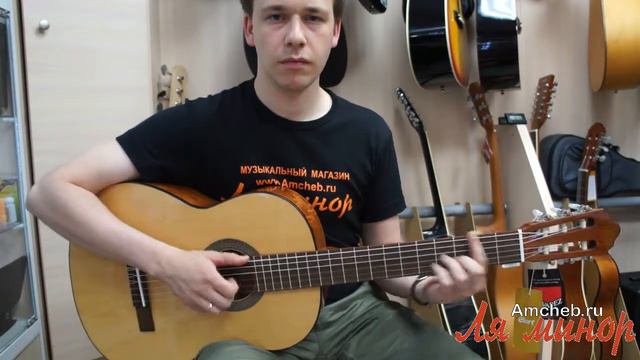 Классическая гитара Cort AC100-SG Classic Series смотреть онлайн