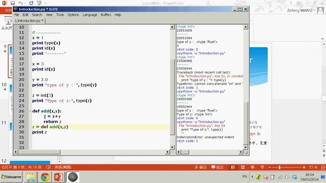 Python Course - Lecture 2 (课程2) - 简单类型: int, float, bool, complex and int L. смотреть онлайн