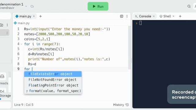 NOTES DENOMIMATION IN PYTHON EASY AND BEST смотреть онлайн