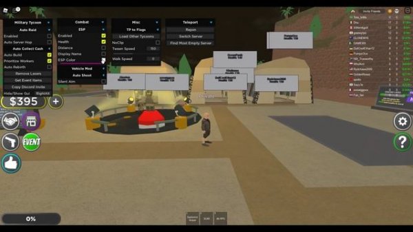 Roblox Military Tycoon Script - AutoRaid | AutoCollect | SilentAim & More 2022