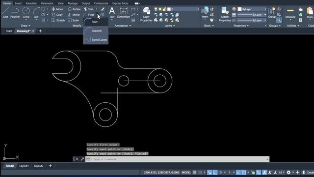 Mechanical 2D Component Design 01 | #autocad #cad смотреть онлайн